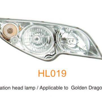 Golden dragon King Long Higer bus head lamp,bus front light(HL019)