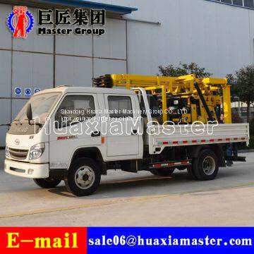 XYC-200 Vehicle Type Hydraulic rotary water borehole drilling machine for sale