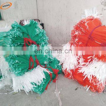 Round silk HDPE mesh fruit bag wholesaler