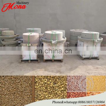 Home use hand manual small stone grinding mill price for grain corn wheat sesame flour grinding