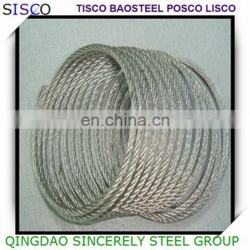 0.02--0.1mm Ultra Fine 201 304 316 316L Stainless Steel Wire