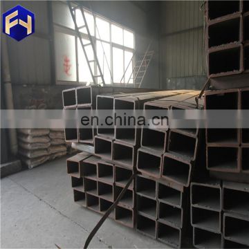 Hollow section ! black ms steel tubing square tube export to pakistan with CE certificate