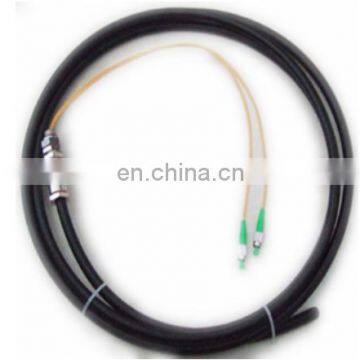 Outdoor Waterproof Fiber Optic Pigtail SM MM 2 4 6 Core G652D GYSTA Cable