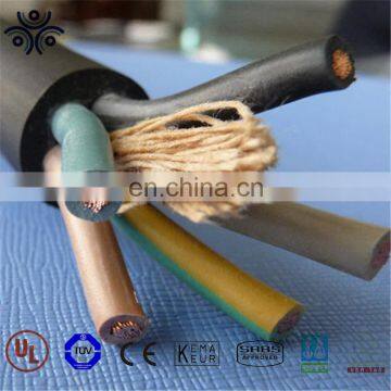 3*1.0mm2 rubber insulated flexible cable