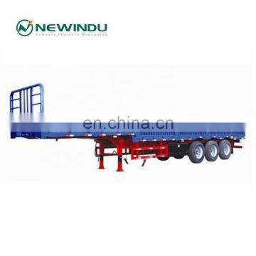 Cargo Transport Truck Five Wheel Side Wall Semi Trailer