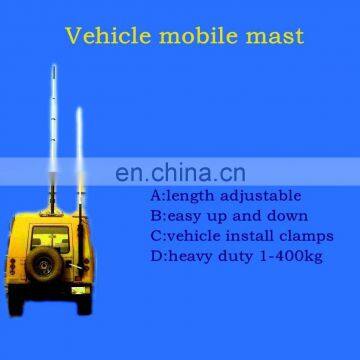 21m 22m 23m 24m 25m Telescoping Antenna Mast/Military Telescopic Antenna Mast,heavy-duty Telescopic Mast