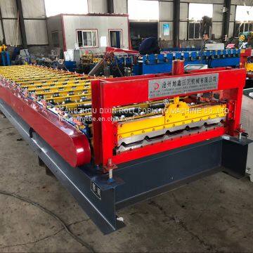 Roof System Trapezoidal Roofing Sheet Roll Forming Machine photo-5