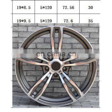 Hot sale 19 inch car wheels aluminum alloy wheel with PCD 5x120 for BMW