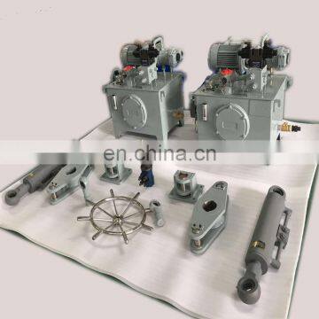 Double Pump Station Type Electro Hydraulic Marine Steering Gear