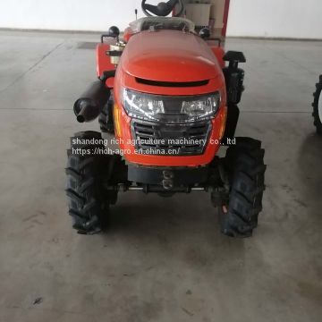 Four-drive Straight Tractor White 4 Wheel Drive Tractors For Lawn