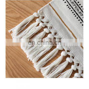 Custom Logo Design Home Decoration Wedding Table Runner Chiffon Table Runner photo-4