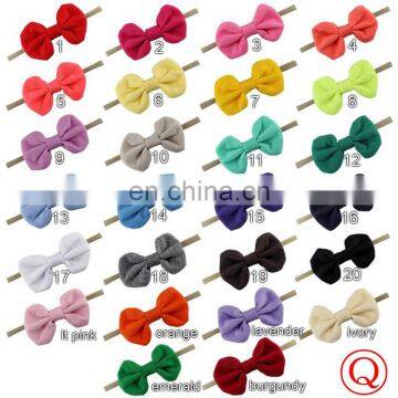Diy Headbands Kids Girl Bowknot Hairband Baby Girl Headbands and Bows Nylon 6Series for Choose photo-2