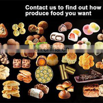 Stainless Steel Wire Cut Three Color Cookie Dropping Depositor Cookie Making Machine Production Line photo-6