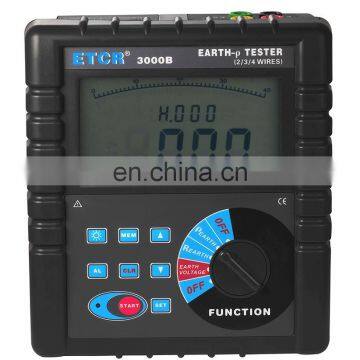 digital ground resistance tester  AC  Earth Resistance Tester