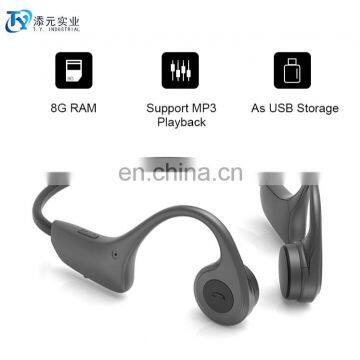 Bone conduction headphone handsfree bt headphone headphones richer bass hifi stereo in ear running