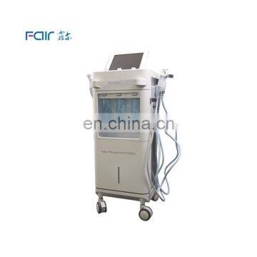 Newest 6 In 1 Ultrasonic RF Dermabrasion Oxygen Machine Skin Rejuvenation Face Lifting for Salon