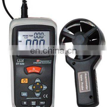 DT-620 CFM/CMM Thermo Anemometer + InfraRed Thermometer