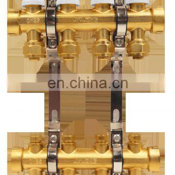 HVAC Heating Manifold Brass Manifold 6 Way Valve Manifold photo-3