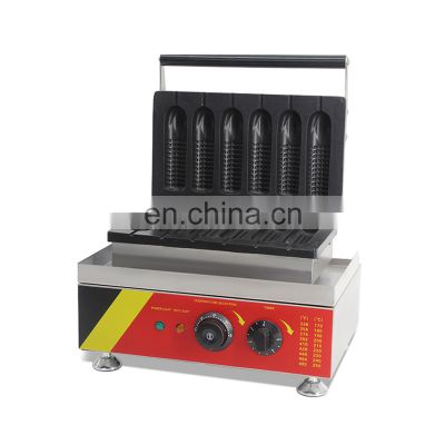 German Brand 6 corn waffle stick iron maker making machine