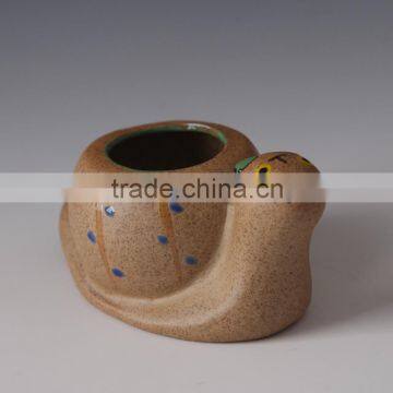 Ceramic Flower Pot With Water Indicator Desktop and Office Pot photo-2
