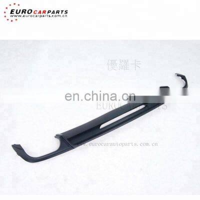 W222 Diffuser Fit for MB S-class W222 S350 S400 to B Style B700 Rear Diffuser With Round Exhaust Tips for W222 B Diffuser