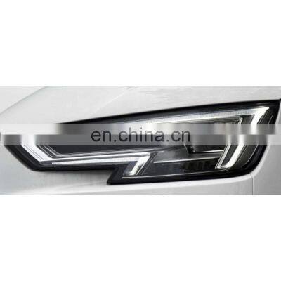 High Quality Car Accessories LED Headlamp Headlight Plug and Play for Audi A4 B9 Head Lamp Head Light 2016-2019 photo-2