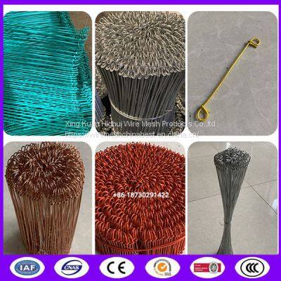 1000pcs Low Carbon Steel soft 17G PVC Coated Tie Wire