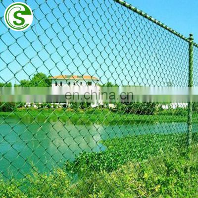 #8 Diamond Wire Mesh Galvanized Mesh Good Quality Chain Link Fence