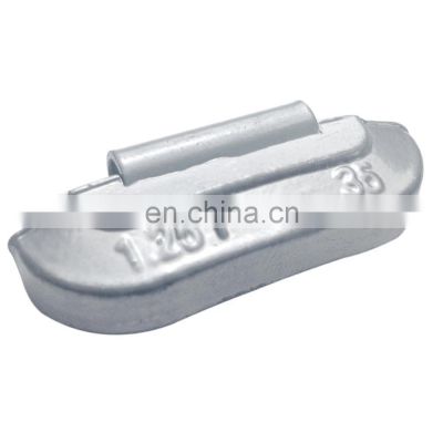 Factory zinc clip on wheel balancing weights for steel wheel, wheel balance weight