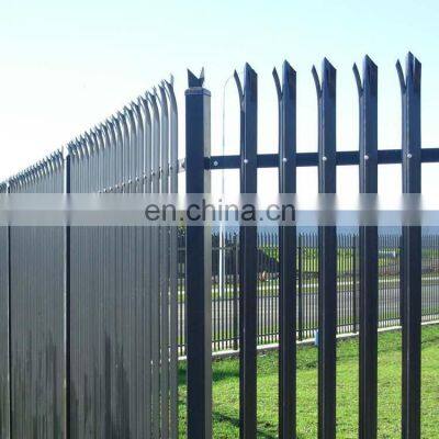 high high standard Galvanized Palisade 1 Metal Fence