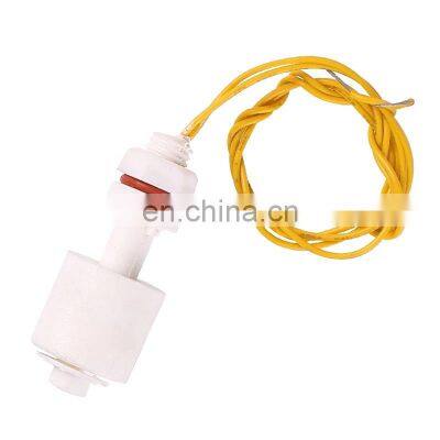 PP Liquid Water Level Sensor Horizontal Float Switch Down low pressure float switch Tank Pool Water Level Sensor 40cm wire