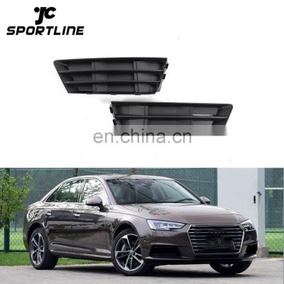 ALL Black A4 Fog Lamps Cover for Audi A4 B9 Type 8W 2017