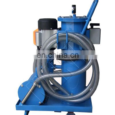 Crude Oil  Lubricating Oil High Efficient Portable Oil Purifier Machine