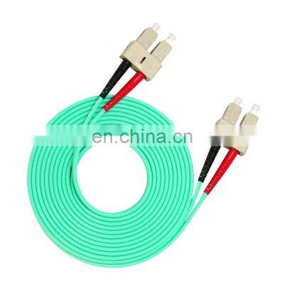 Fiber Optic Patch Cord Om4 Om3 10 Gigabit Multimode LC To LC Optic Fiber Patch Cord