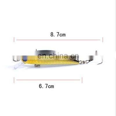 New 6.7cm/5g High Quality Hard Plastic Surf Fishing Lure Minnow Fake Lure photo-5