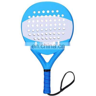 Custom Carbon Fiber Beach Padel Tennis Rackets and Raquetes de Beach Tennis