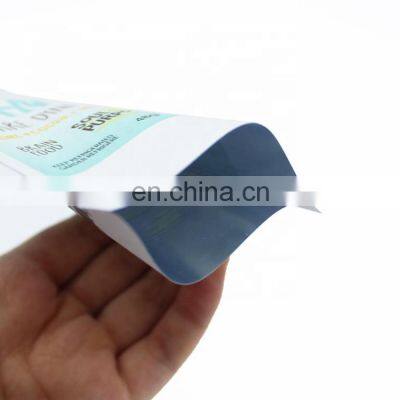 Matte Surface Different Flavors Chocolate Bar Wrapper Three Side Seal Aluminum Foil Flat Bag