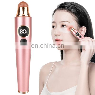 YOUMAY Electric Vibration Heating Eye Pen Dark Circle Crow's feet Removal Wand anti Wrinkle Eye Massager