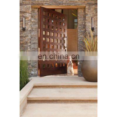 Antique Design Best Price Front Wood Entry Pivot Door