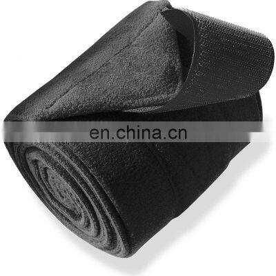 Reasonable Price Customized Flannel Four Equestrian Black Leg Cool Horse Sport Boot photo-2