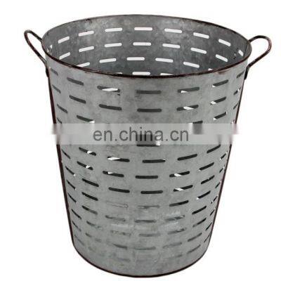Olive Bucket With Handles photo-3