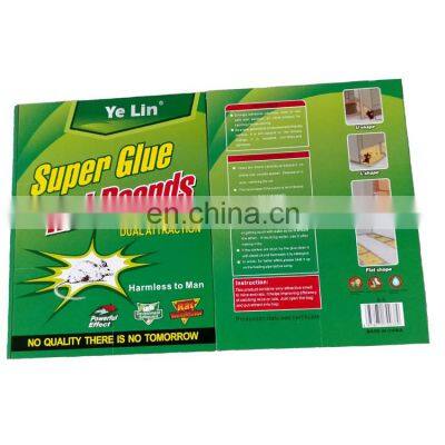 Direct Sales Low Prices Size 16 * 21 15g Adhesive Sticky Rubber Mouse Board Mouse Glue Trap