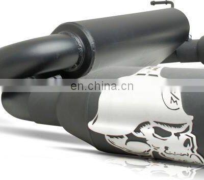 J093 Steel Muffler for Jeep for Wrangler 2007-2017 Lantsun photo-3