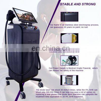 3 Wave Length Diode Laser 755 808 1064nm 2022 Newest 808nm Diode Laser Hair Removal Machine Price