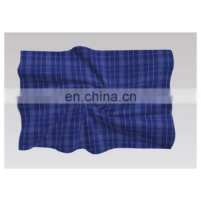 Горячая продажа! Синяя узорчатая пряно-оттеночная поплин из 100% хлопка для рубашек photo-5