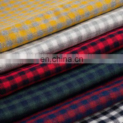 Wholesale High Quality Yarn Dyed Plaid Fabric 100%Cotton Fabric For Dress