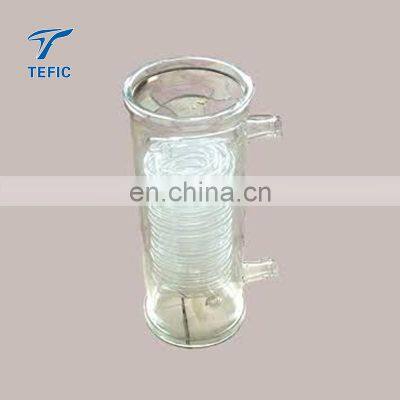 Lab Glassware Condenser Manufacturer, Laboratory Glassware Standard Joint Reflux Condenser