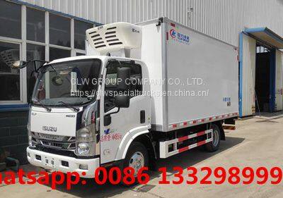 2022s best sellers-ISUZU M100 2T refrigerated truck for fresh fruits transportation for sale