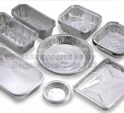 Takeaway Box Aluminium Foil Food Container,Take Away 250ml ALUMINIUM FOIL CONTAINERS With LIDS,no-wrinkle Baking Aluminium Container photo-2