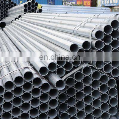 Hot sale Seamless and welede ERW Sch 40 80 carbon steel galvanized steel pipe 6M tube